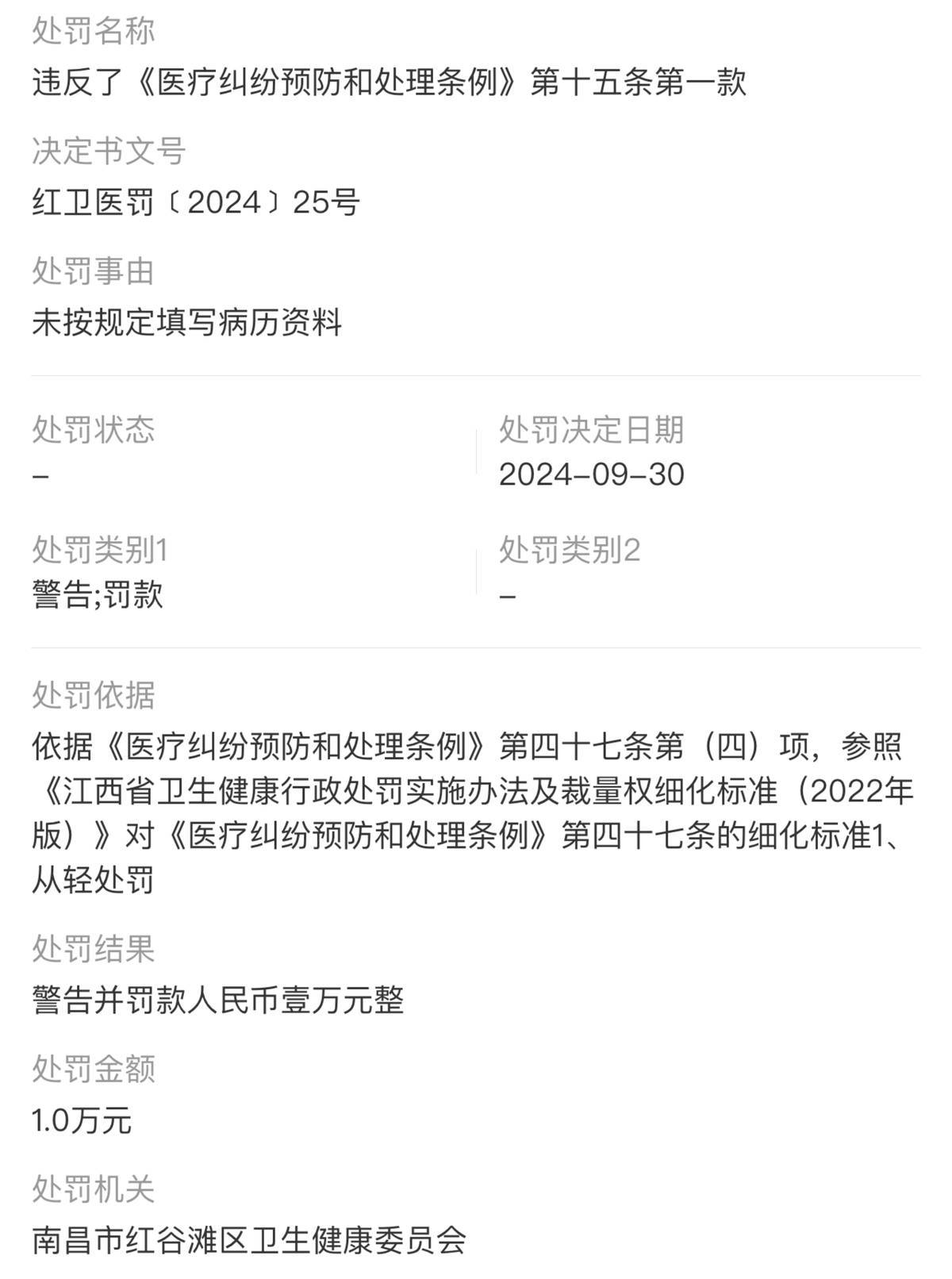 南昌红谷滩简一医美被网友避雷，机构两次登上本地维权新闻！